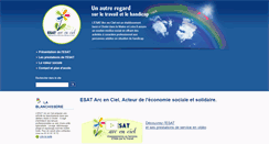 Desktop Screenshot of esat-arcenciel.fr